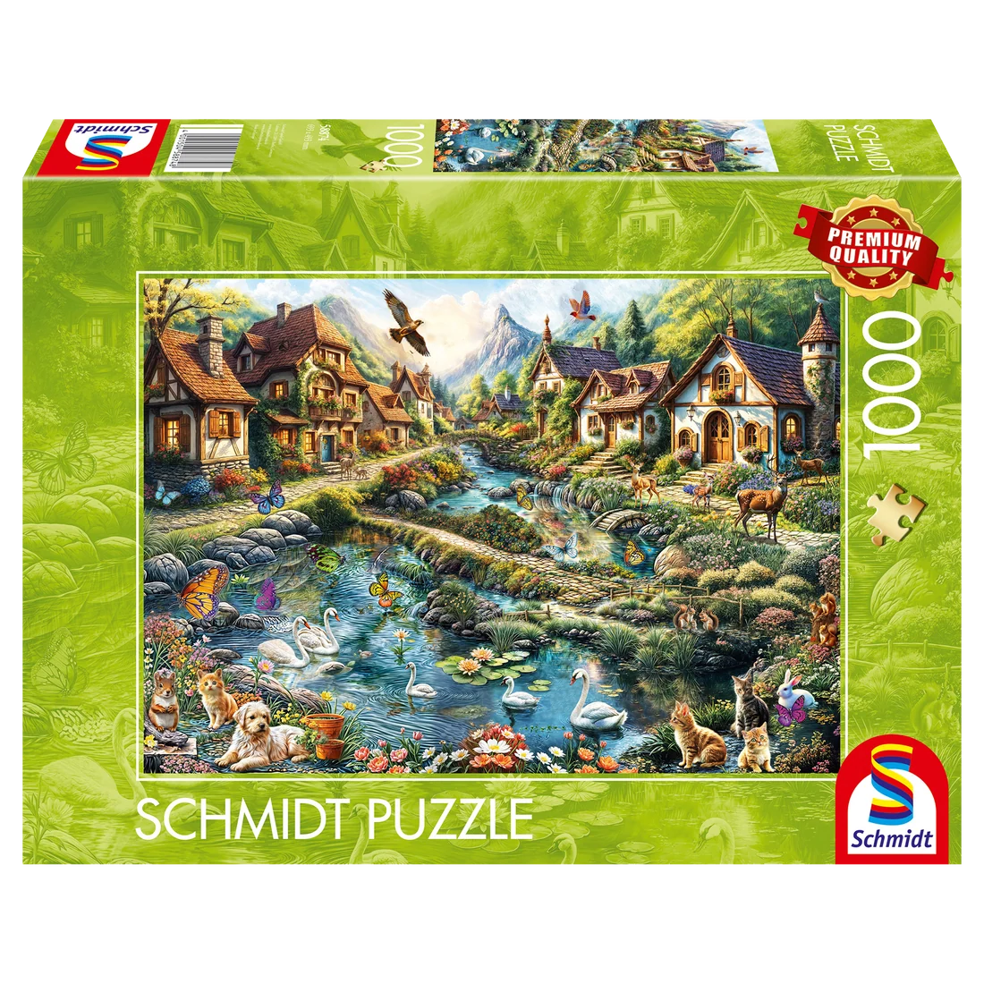 SCHMIDT VILLAGE ON THE EDGE OF THE FOREST 1000pcs
