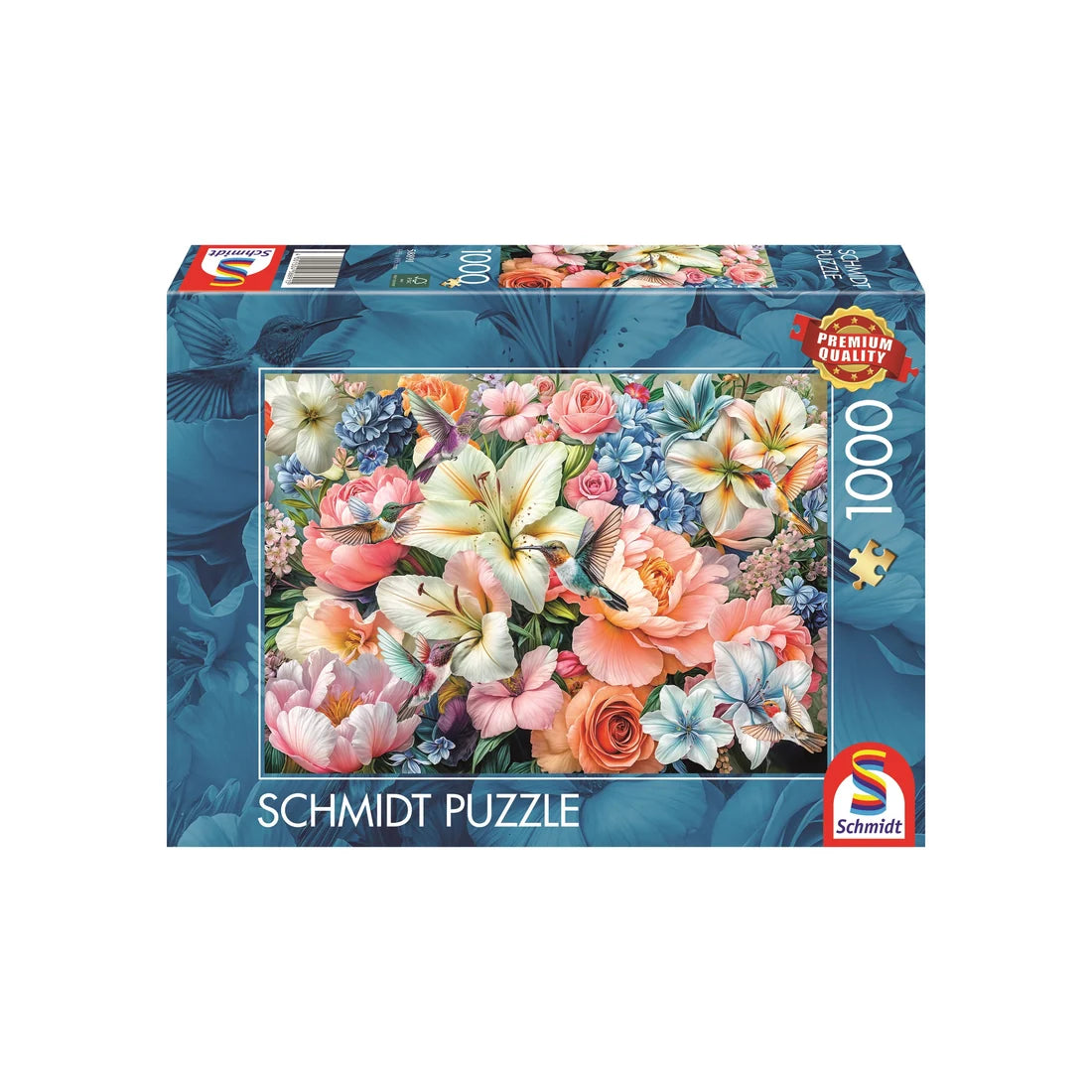 SCHMIDT, FLOWERS IN PASTEL, 1000 pcs