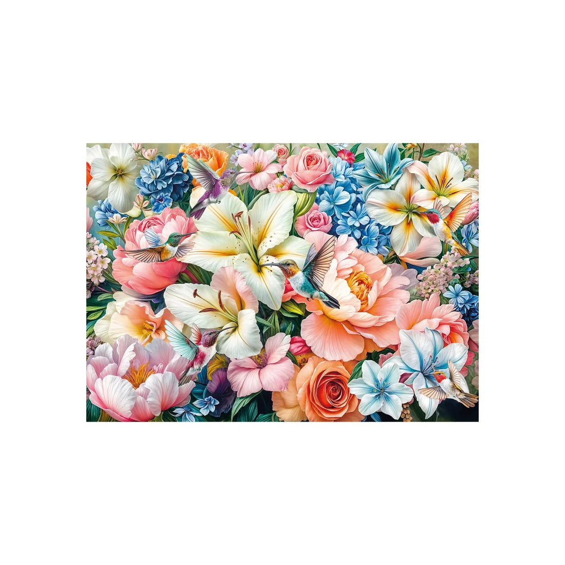 SCHMIDT, FLOWERS IN PASTEL, 1000 pcs