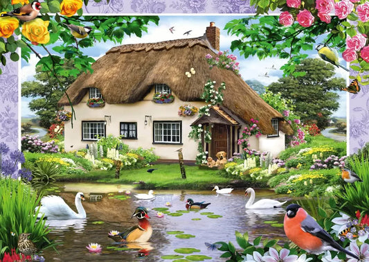 SCHMIDT ROMANTIC COUNTRY HOUSE 500 PCS