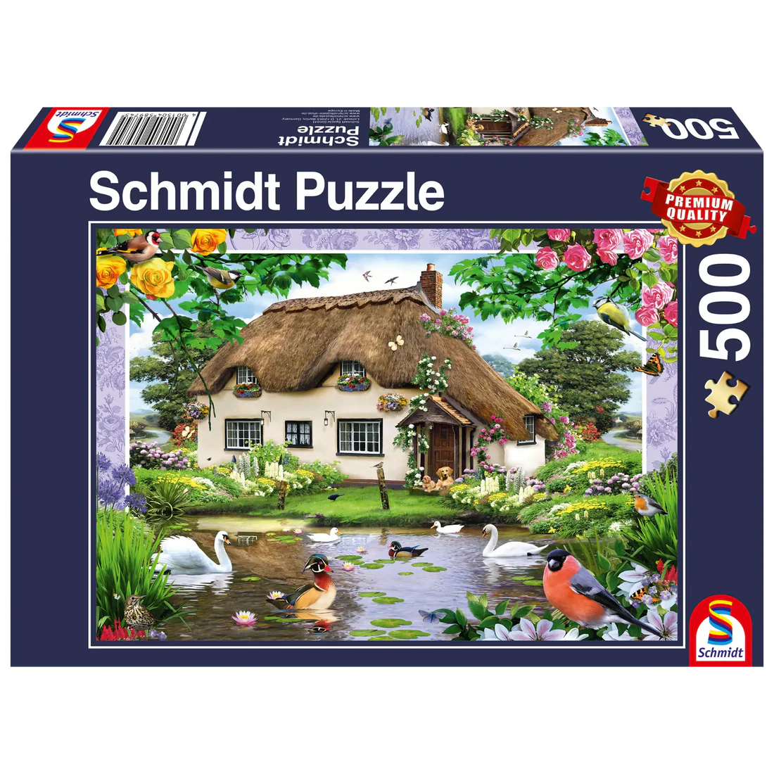 SCHMIDT ROMANTIC COUNTRY HOUSE 500 PCS