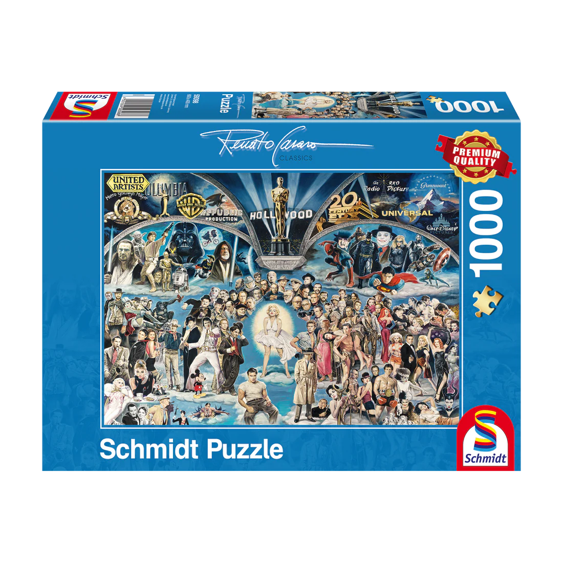 SCHMIDT HOLLYWOOD 1000 PCS