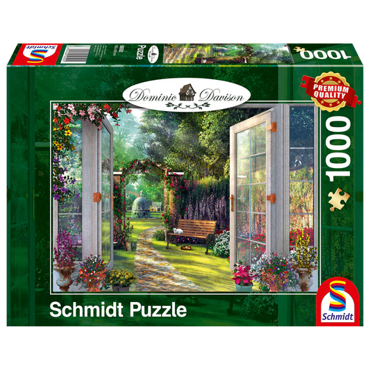 SCHMIDT VIEW ON THE ENCHANTED GARDEN 1000 PCS