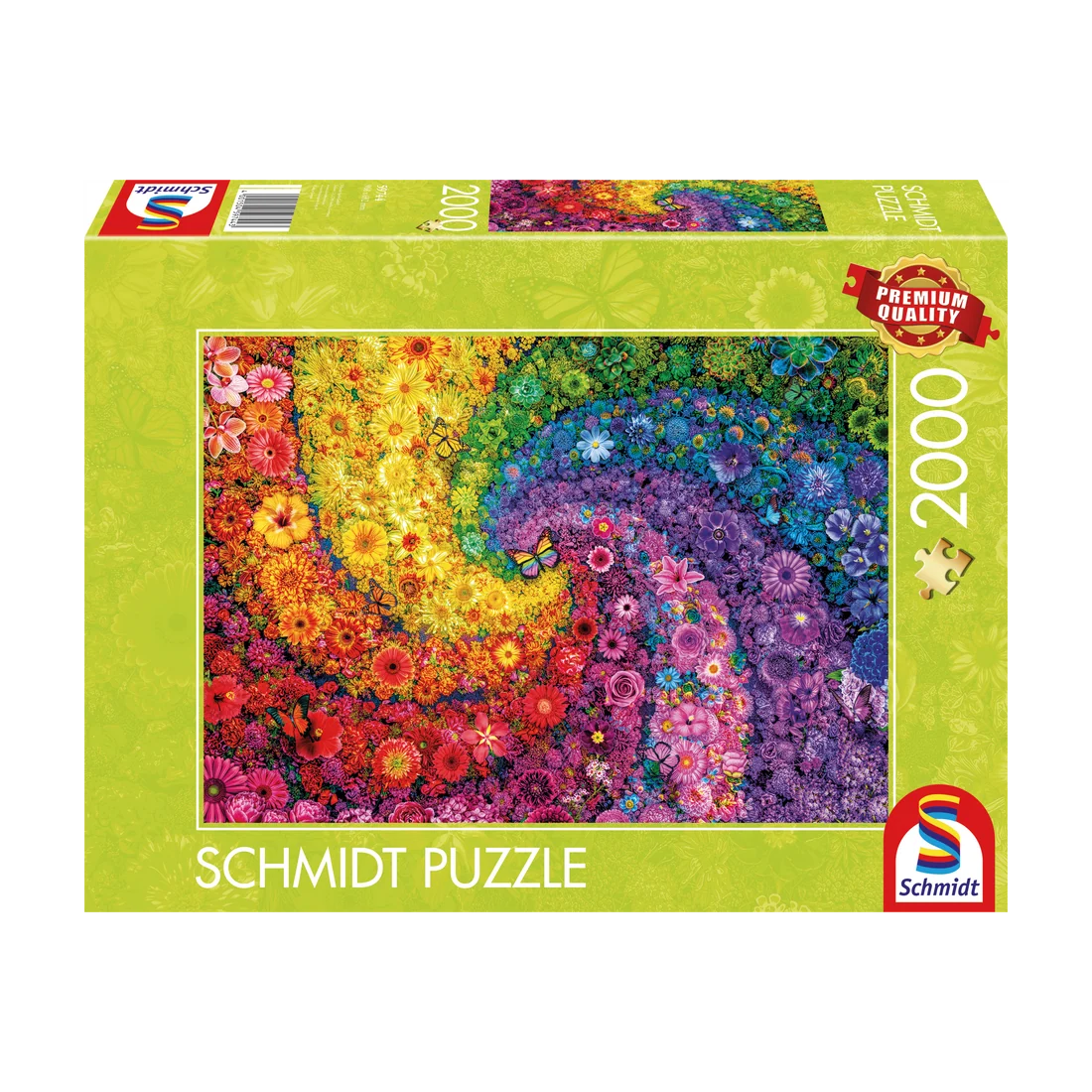 SCHMIDT SWIRLING COLOURS IN BLOOM 2000pcs
