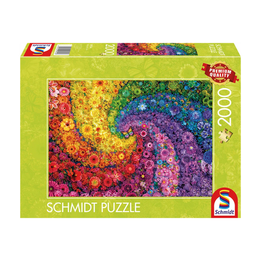 SCHMIDT SWIRLING COLOURS IN BLOOM 2000pcs