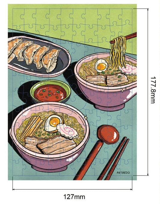 ARCADIA PUZZLES, Ramen, 99 pieces