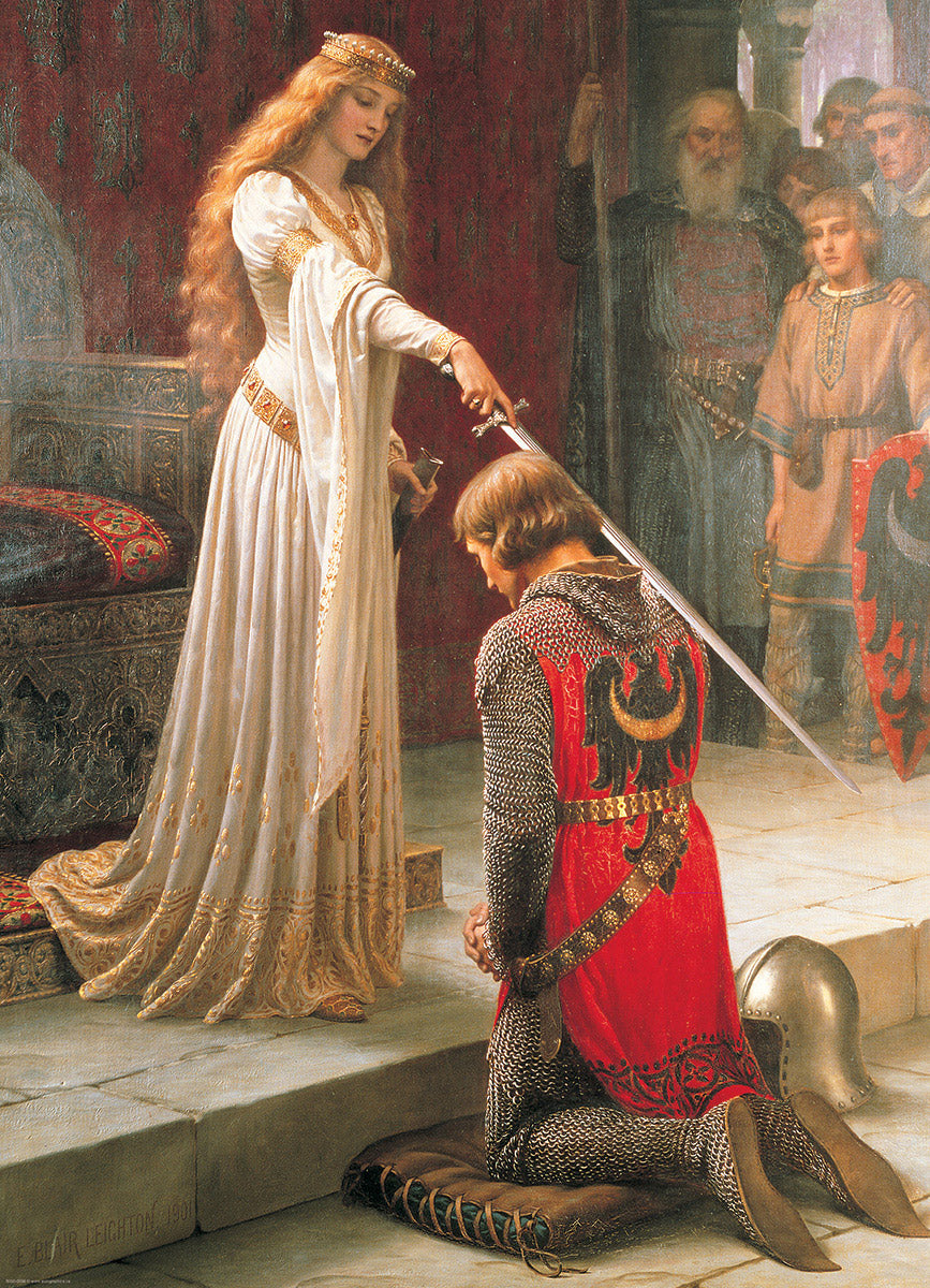 EUROGRAPHICS The Accolade by Edmund Blair Leighton 1000-Piece Puzzle