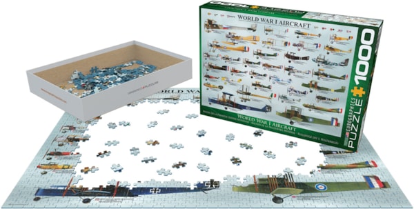 Eurographics World War I Aircraft 1000-Piece Puzzle