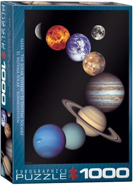 Eurographics NASA The Solar System 1000 piece Puzzle.