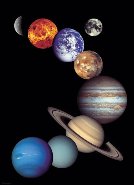 Eurographics NASA The Solar System 1000 piece Puzzle.