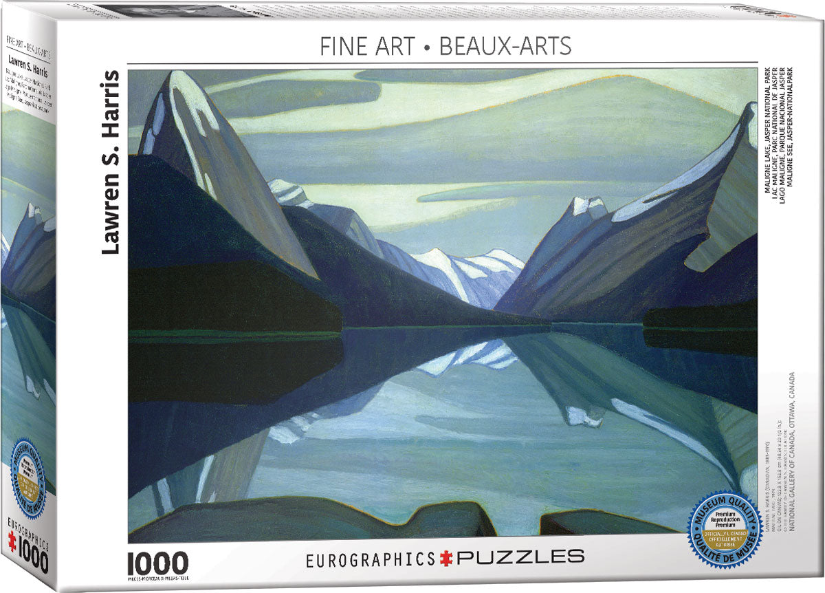 EUROGRAPHICS Maligne Lake, Jasper National Park by Lawren Stewart Harris 1000-Piece Puzzle