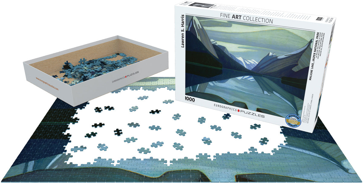 EUROGRAPHICS Maligne Lake, Jasper National Park by Lawren Stewart Harris 1000-Piece Puzzle