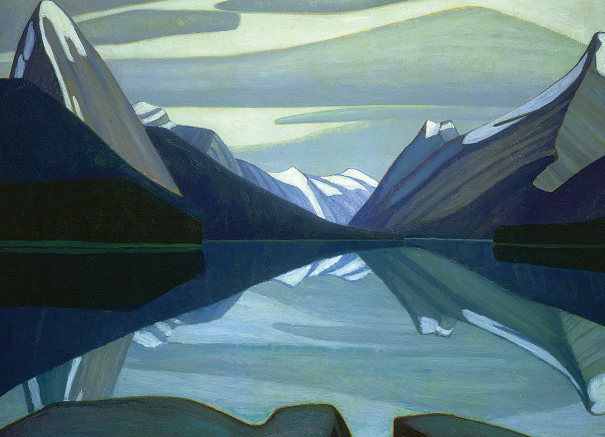 EUROGRAPHICS Maligne Lake, Jasper National Park by Lawren Stewart Harris 1000-Piece Puzzle