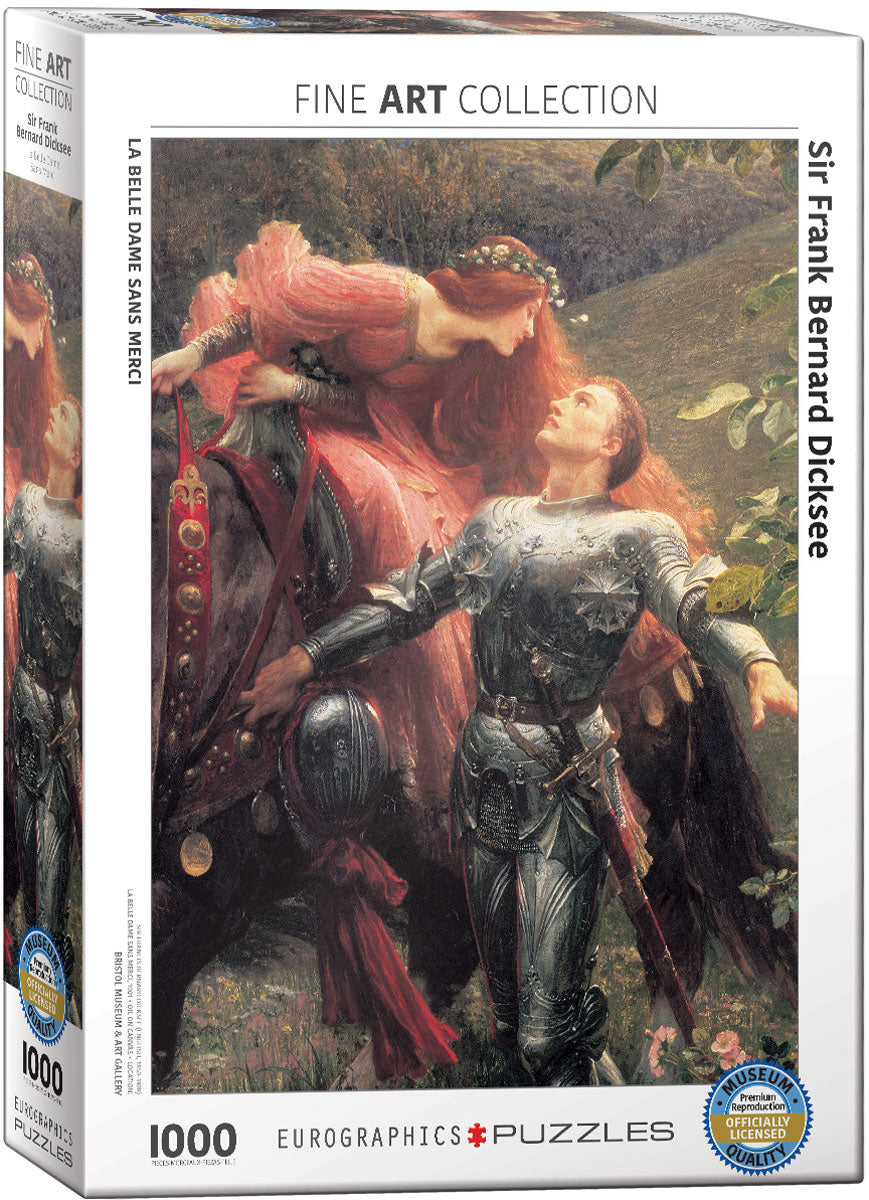 EUROGRAPHICS La Belle Dame sans Merci by Sir Frank Bernard Dicksee 1000-Piece Puzzle