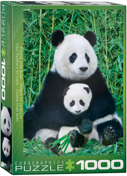 EuroGraphics Panda & Ba 1000-Piece Puzzle