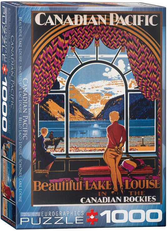 Eurographics Beautiful Lake Louise by Kenneth Shoesmith 1000-Piece Puzzle