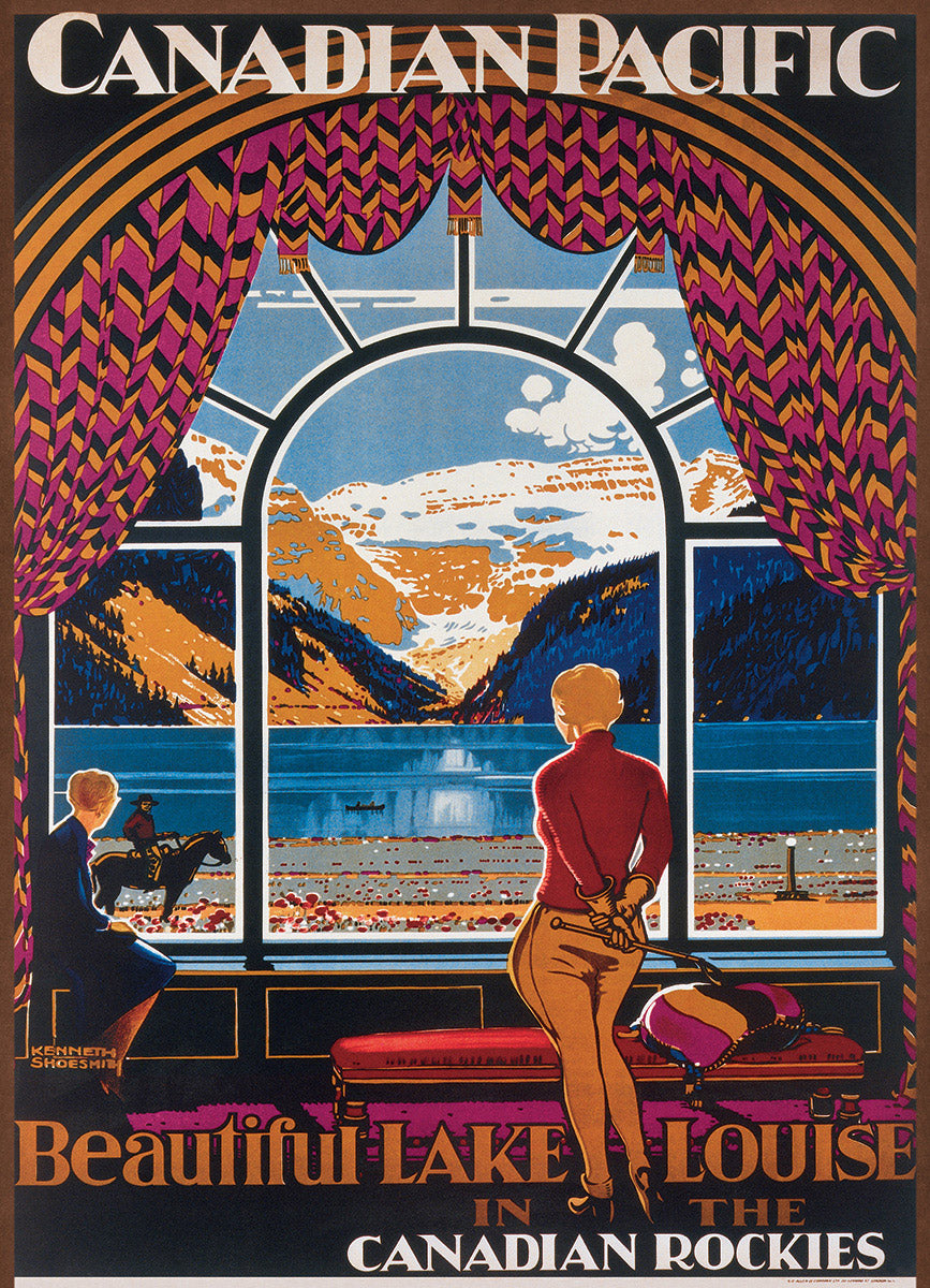Eurographics Beautiful Lake Louise by Kenneth Shoesmith 1000-Piece Puzzle
