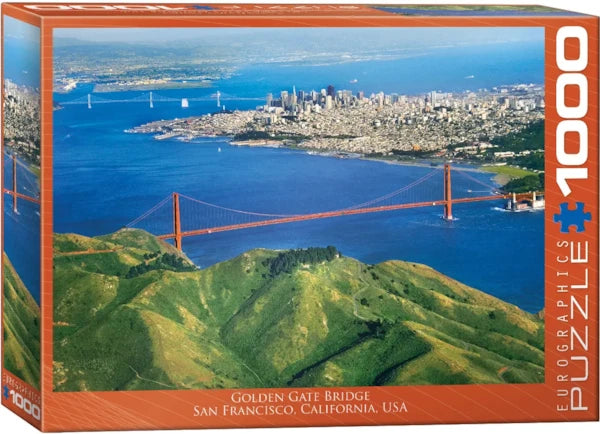 EUROGRAPHICS Golden Gate Bridge California 1000 piece Puzzle
