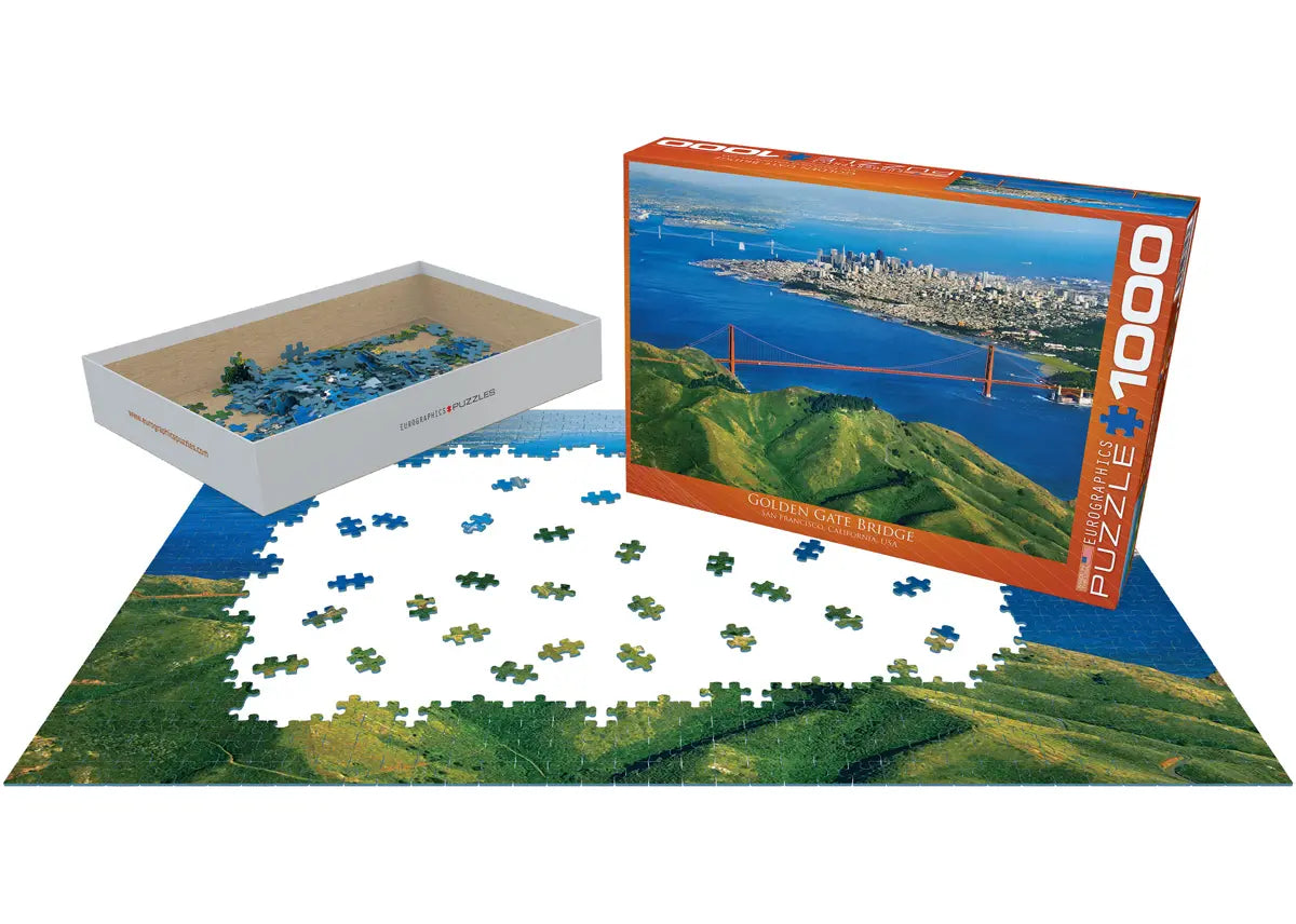 EUROGRAPHICS Golden Gate Bridge California 1000 piece Puzzle