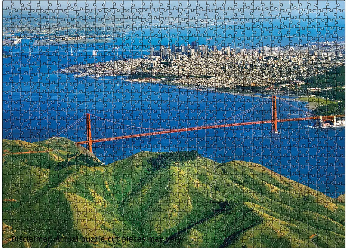 EUROGRAPHICS Golden Gate Bridge California 1000 piece Puzzle