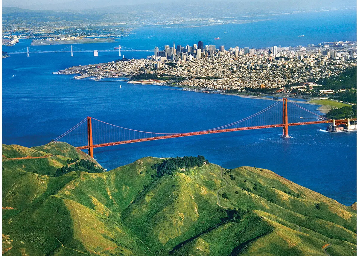EUROGRAPHICS Golden Gate Bridge California 1000 piece Puzzle