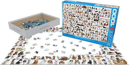 EuroGraphics The World of Dogs 1000-Piece Puzzle