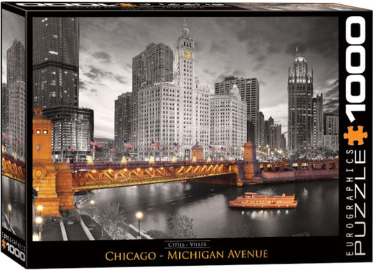 Eurographics Chicago Michigan Avenue 1000-Piece Puzzle