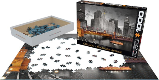 Eurographics Chicago Michigan Avenue 1000-Piece Puzzle