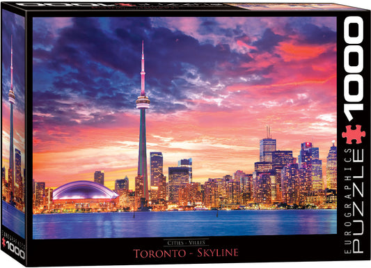 Eurographics Toronto Skyline 1000-Piece Puzzle