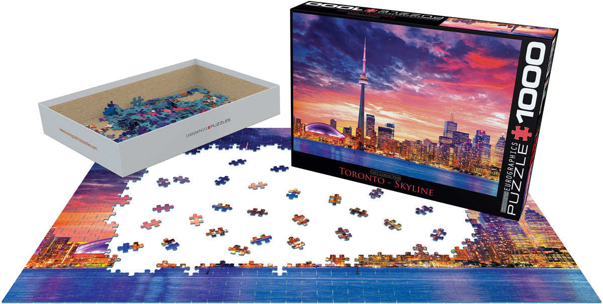 Eurographics Toronto Skyline 1000-Piece Puzzle