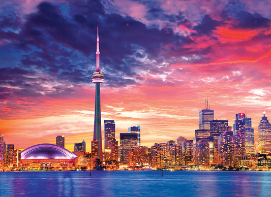 Eurographics Toronto Skyline 1000-Piece Puzzle