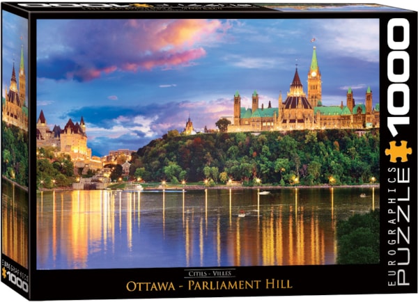 Eurographics Ottawa Parliament Hill 1000-Piece Puzzle