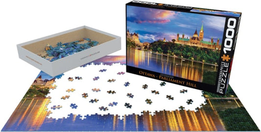 Eurographics Ottawa Parliament Hill 1000-Piece Puzzle