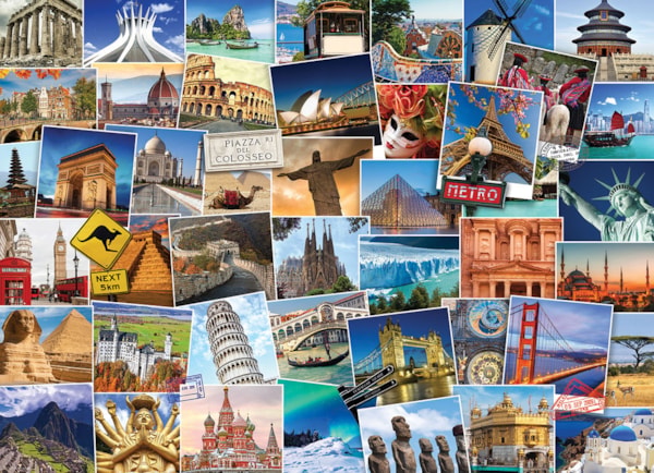 EUROGRAPHICS, Globetrotter - World 1000-Piece Puzzle