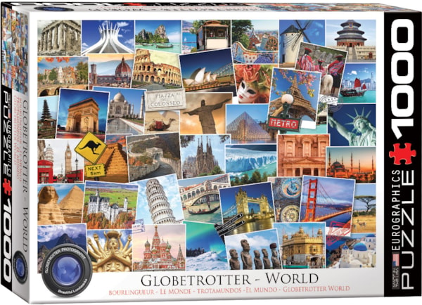 EUROGRAPHICS, Globetrotter - World 1000-Piece Puzzle