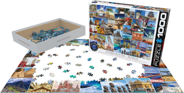 EUROGRAPHICS, Globetrotter - World 1000-Piece Puzzle