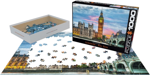 Eurographics London Big Ben 1000-Piece Puzzle
