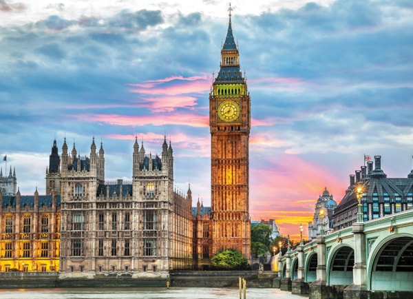 Eurographics London Big Ben 1000-Piece Puzzle