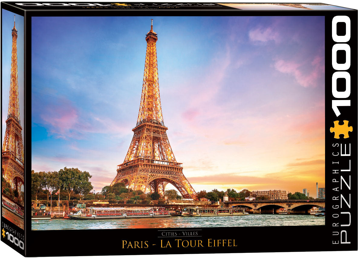 Eurographics Paris La Tour Eiffel 1000-Piece Puzzle