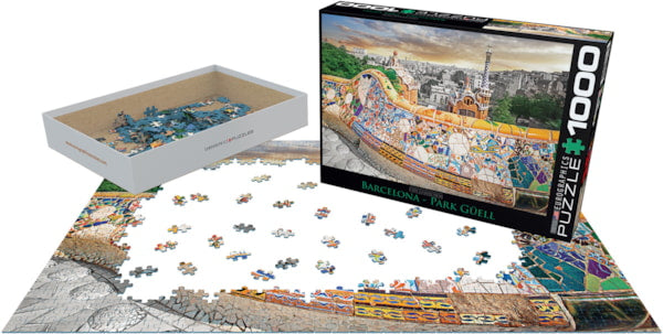 Eurographics Barcelona Park Güell 1000-Piece Puzzle