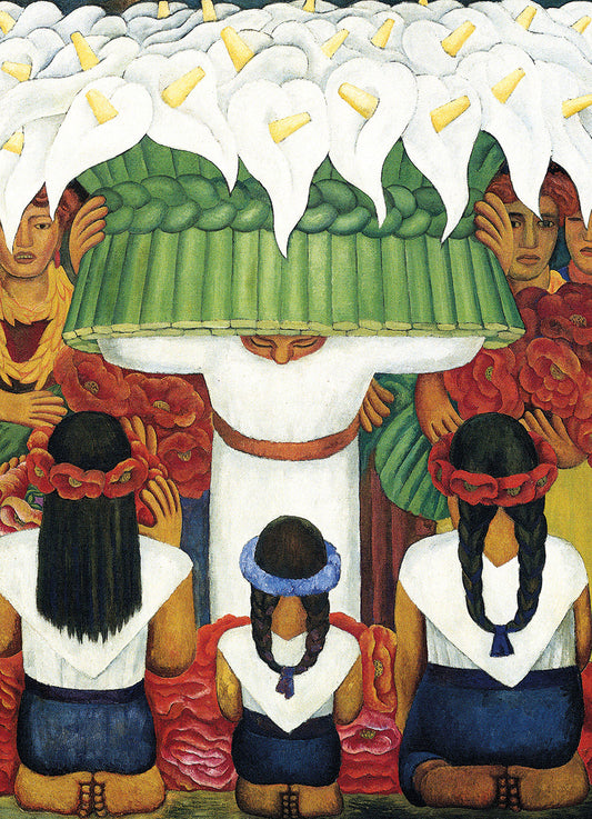 EUROGRAPHICS Flower Festival - Feast of Santa Anita by Diego Rivera 1000-Piece Puzzle