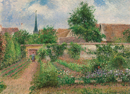 EUROGRAPHICS Vegetable Garden Overcast Morning Eragny by Camille Pissarro 1000-Piece Puzzle