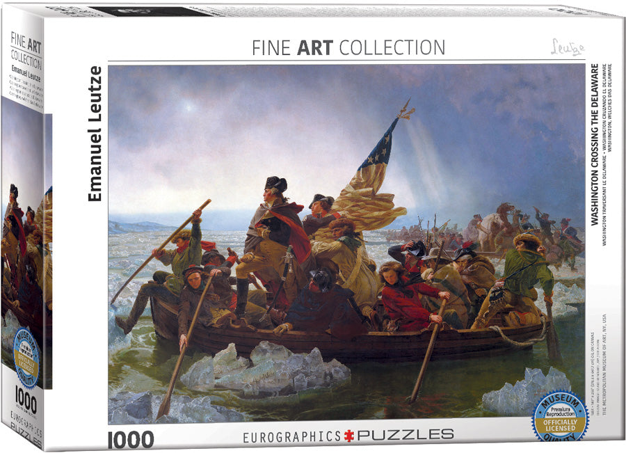 EUROGRAPHICS Washington Crossing the Delaware by Emanuel Leutze 1000-Piece Puzzle