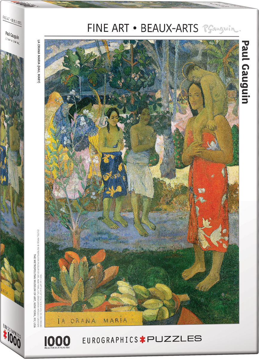 EUROGRAPHICS La Orana Maria (Hail Mary) by Paul Gauguin 1000-Piece Puzzle