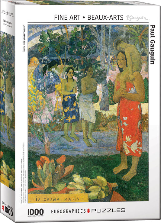 EUROGRAPHICS La Orana Maria (Hail Mary) by Paul Gauguin 1000-Piece Puzzle