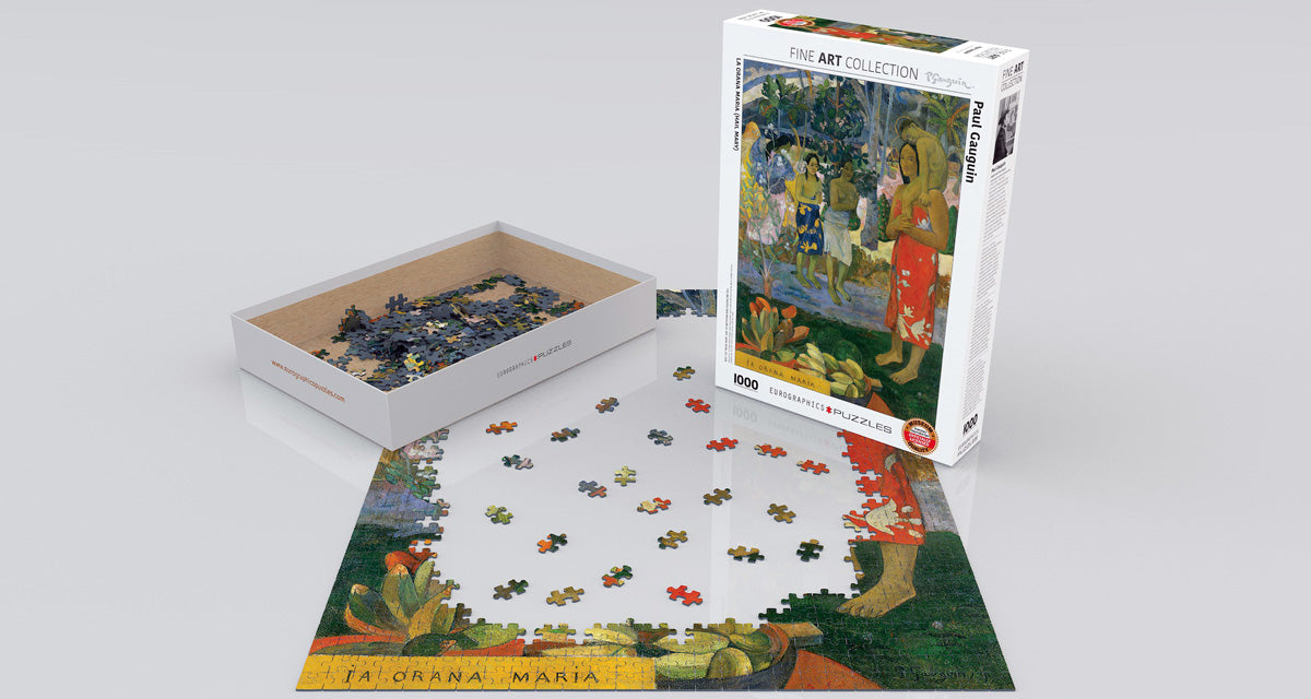 EUROGRAPHICS La Orana Maria (Hail Mary) by Paul Gauguin 1000-Piece Puzzle