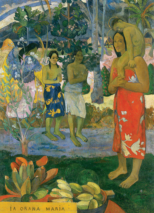EUROGRAPHICS La Orana Maria (Hail Mary) by Paul Gauguin 1000-Piece Puzzle