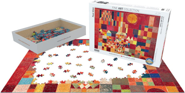 Eurographics Castle and Sun by Paul Klee 1000-Piece Puzzle