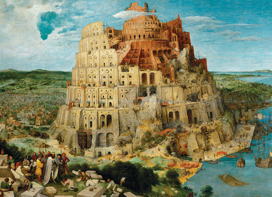 Eurographics The Tower of Babel by Pieter Bruegel 1000-Piece Puzzle