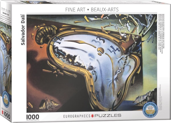 Eurographics Soft Watch at the Moment of Its First Explosion by Salvador Dalí 1000-Piece Puzzle